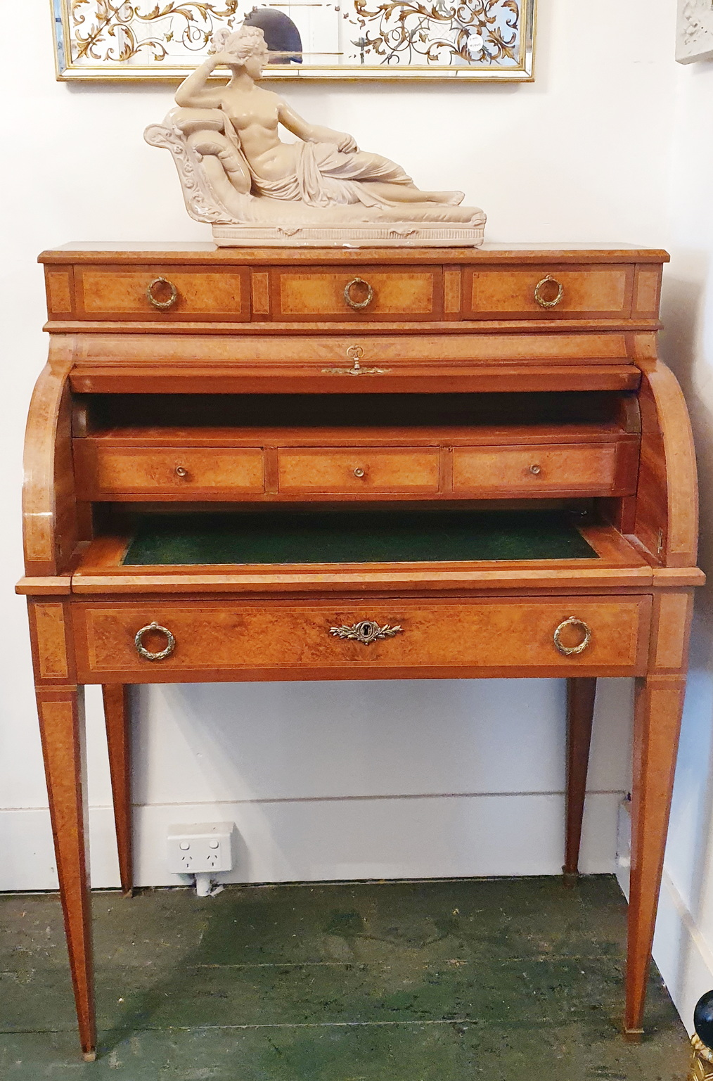A Parisian "Bureau a Cylindre" Desk